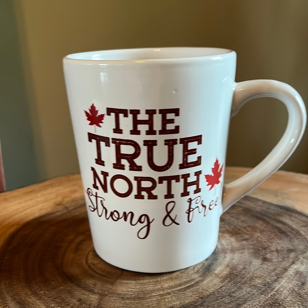 The True North Strong and Free Mug
